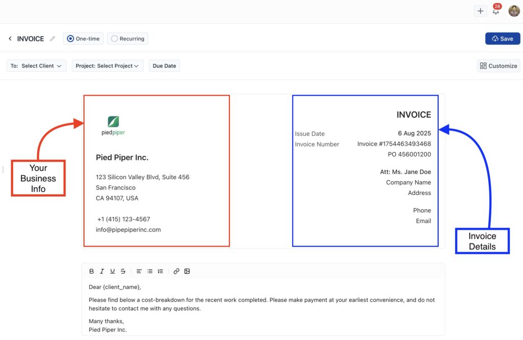 Review Your Business Information