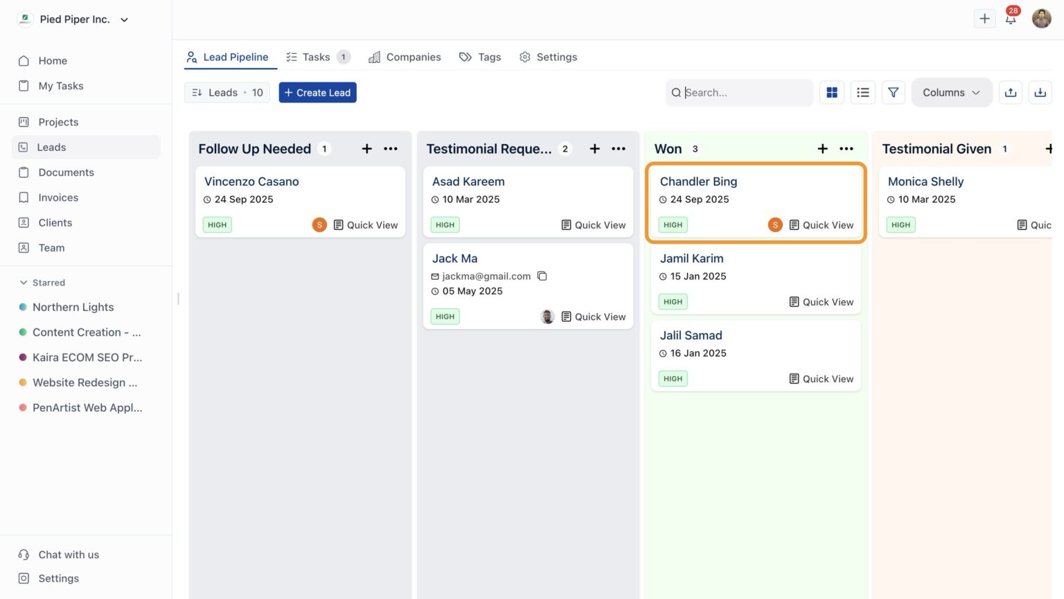 Adding Your First Client - OneSuite