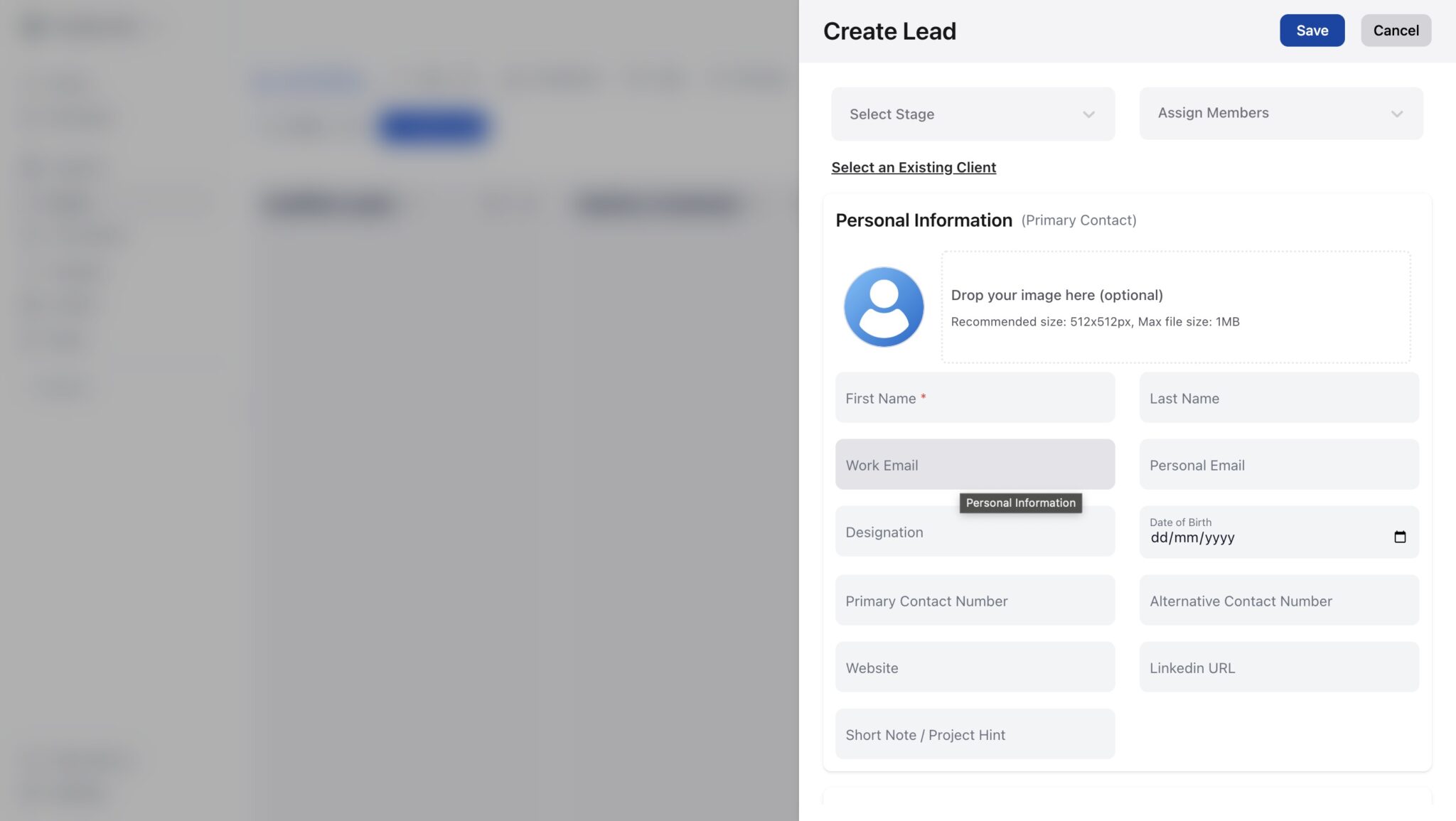 Adding Your First Leads - OneSuite
