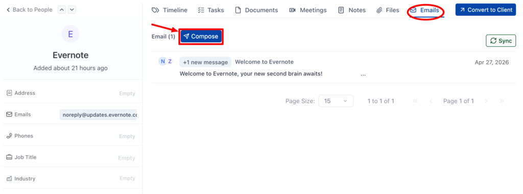Email Compose 