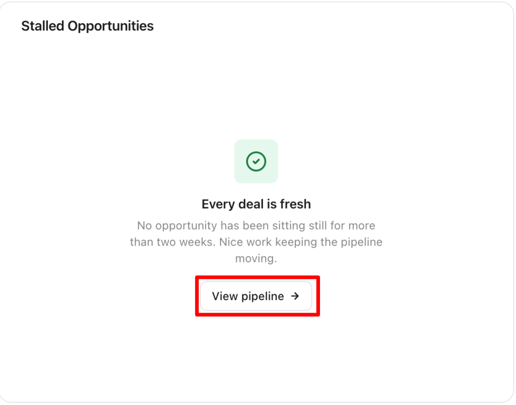 Stalled Opportunities